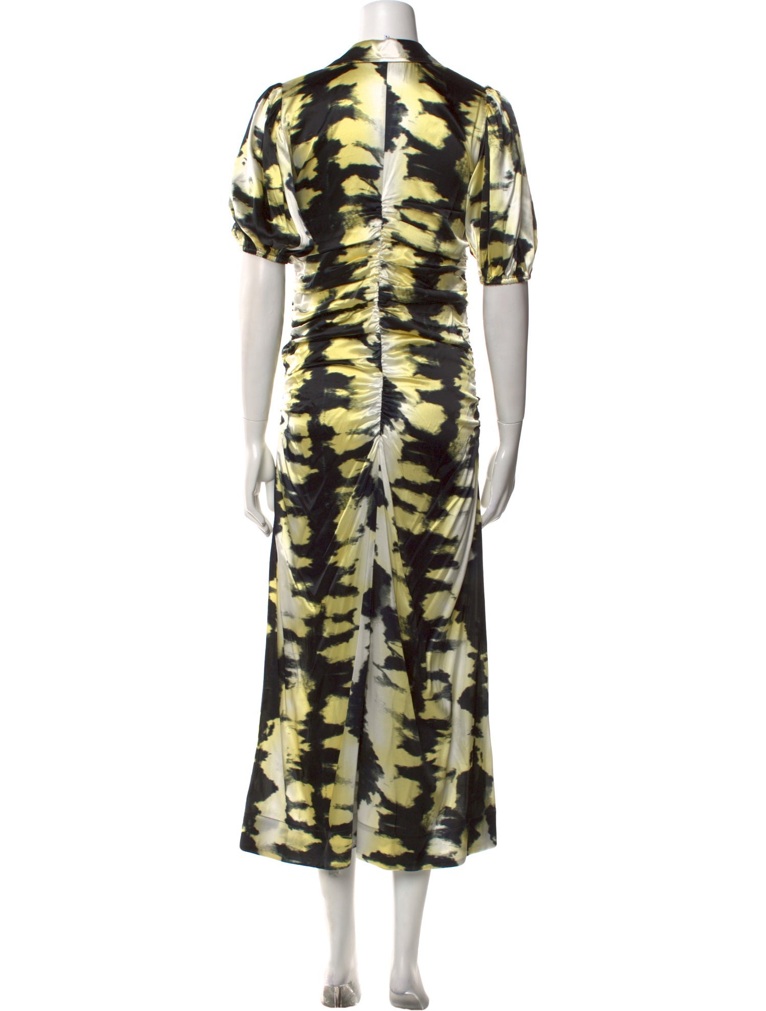 Ganni Silk Long Dress