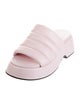 Ganni Leather Slides