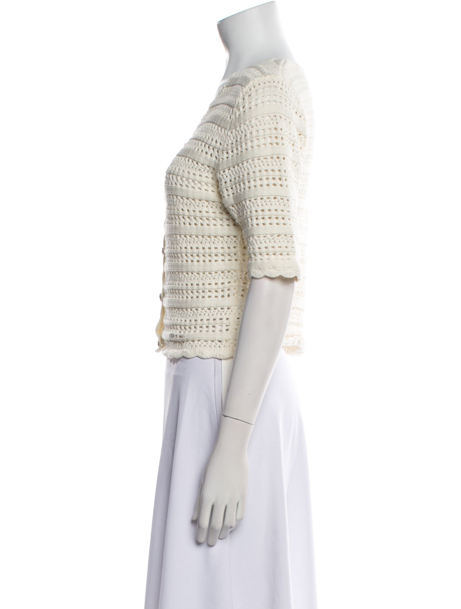 Ganni V-Neck Sweater
