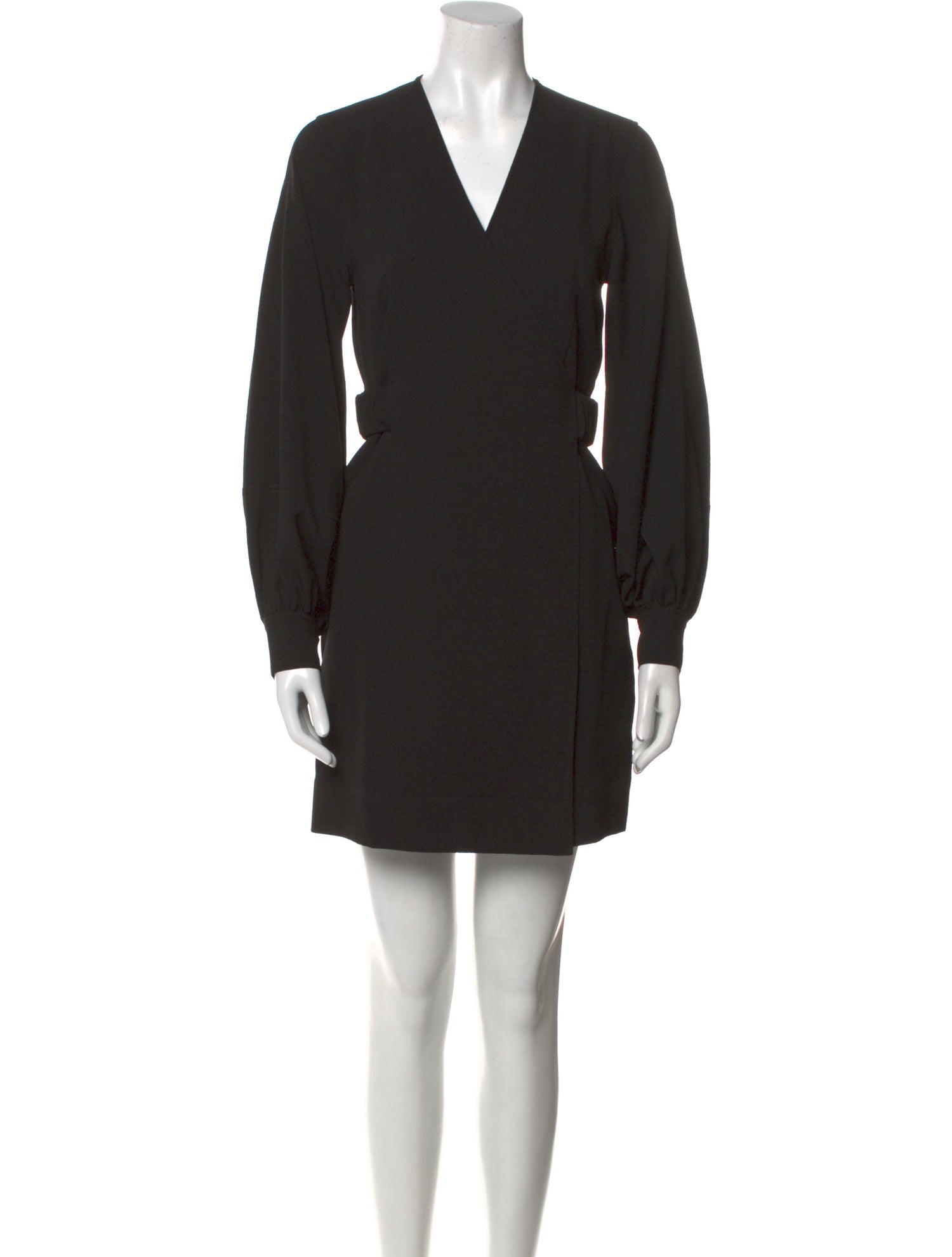 Ganni V-Neck Mini Dress