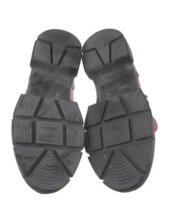 Ganni Leather Chelsea Boots