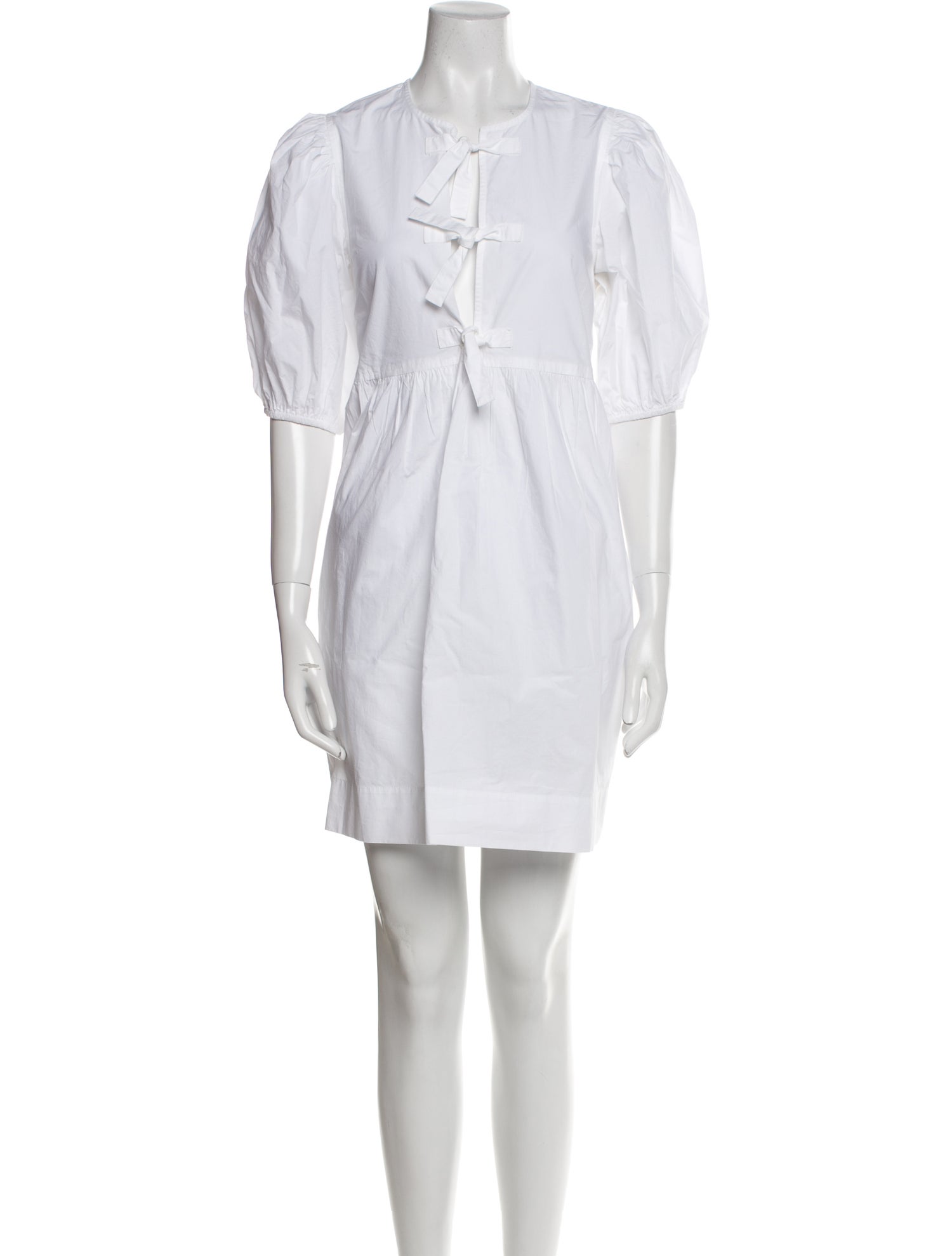 Ganni Crew Neck Mini Dress w/ Tags