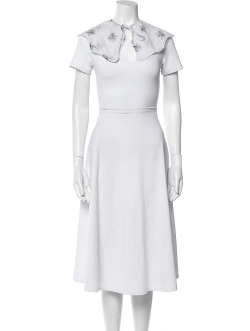 Ganni Floral Print Scarf