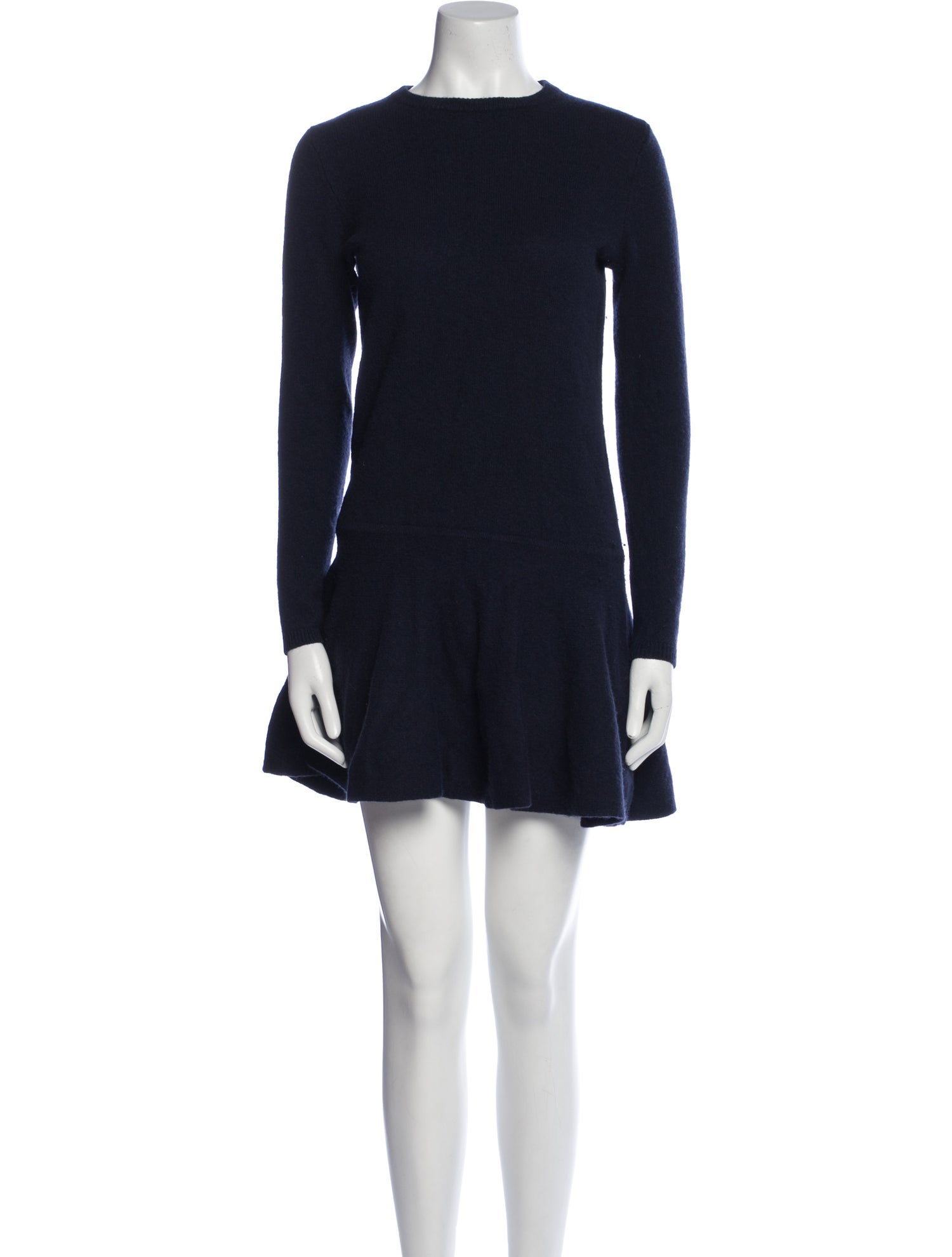 Ganni Merino Wool Mini Dress