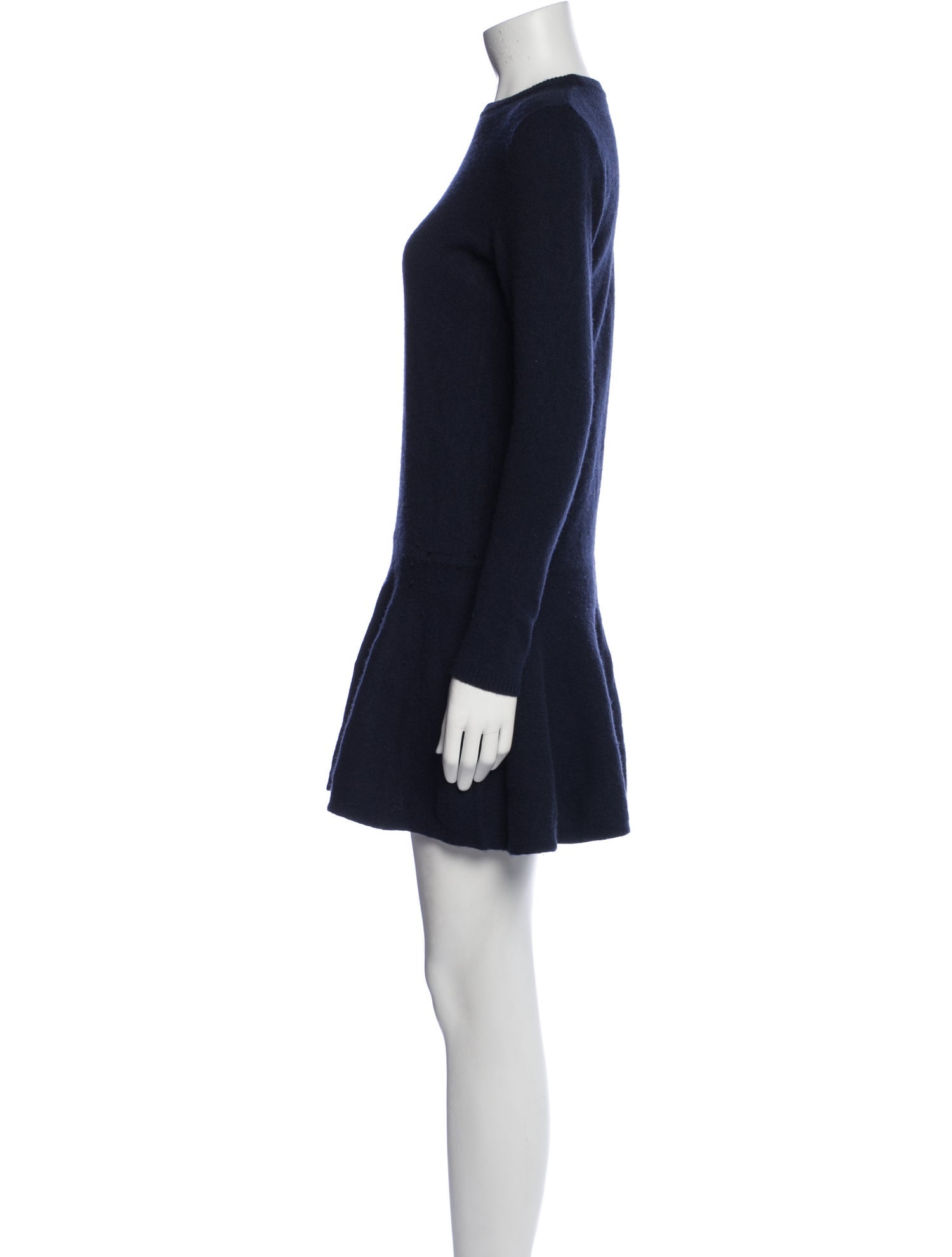Ganni Merino Wool Mini Dress