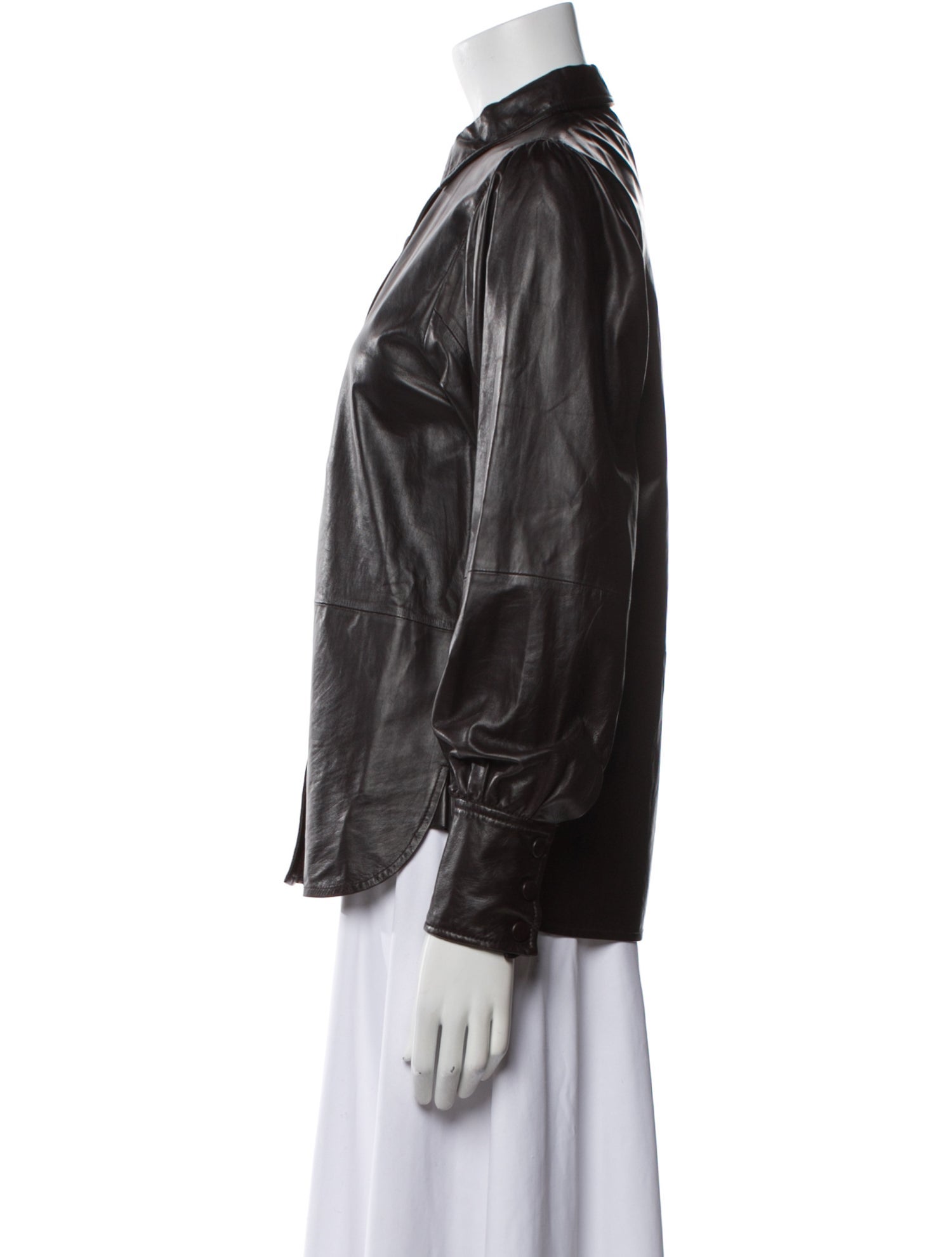 Ganni Lamb Leather Jacket