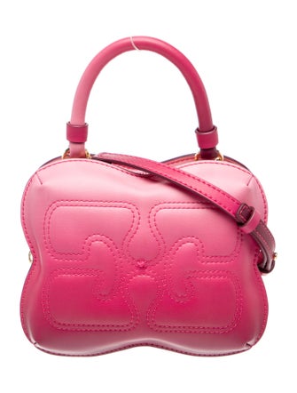 Ganni Leather Shoulder Bag