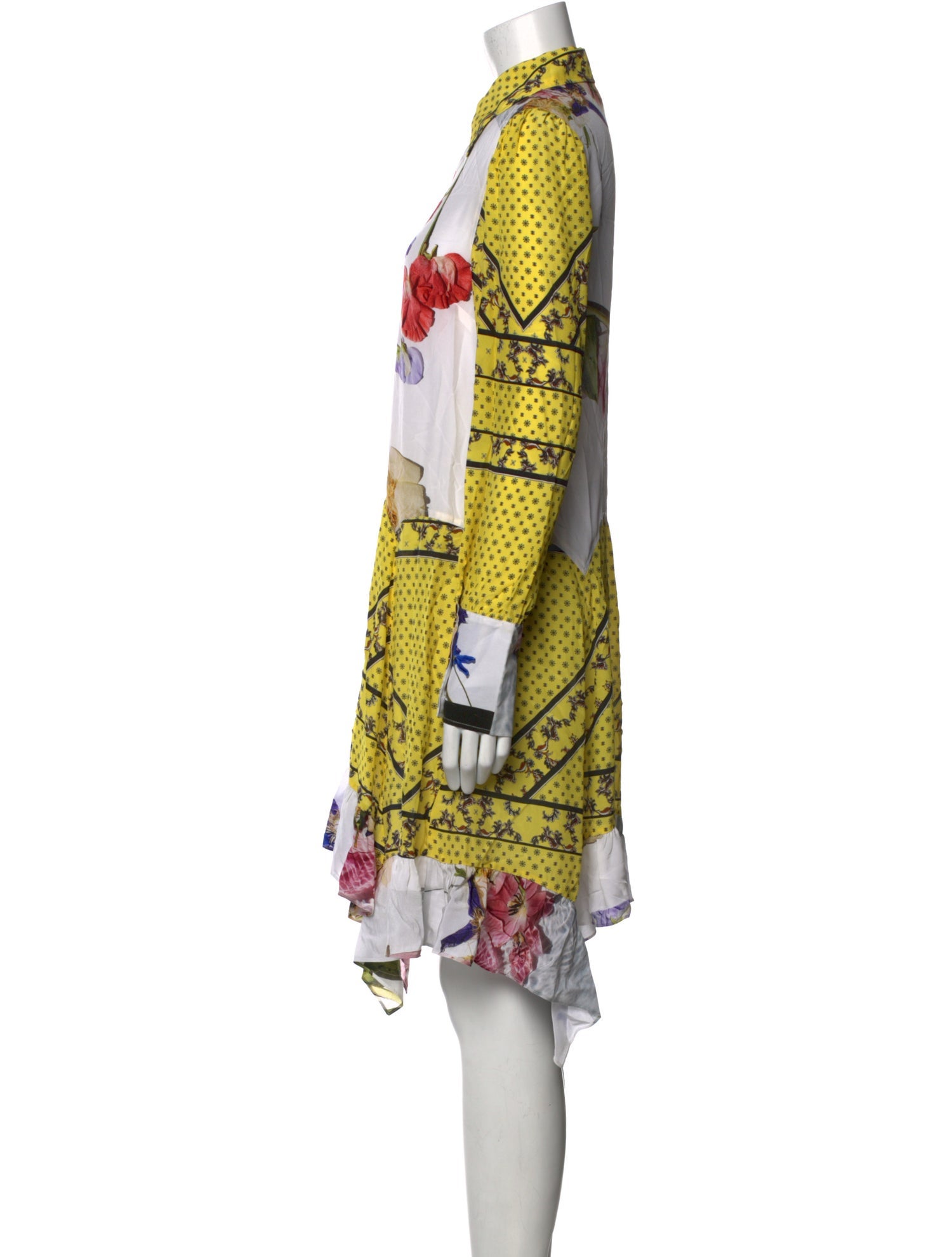 Ganni Printed Midi Length Dress