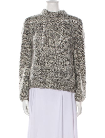 Ganni Wool Printed Sweater