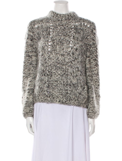 Ganni Wool Printed Sweater