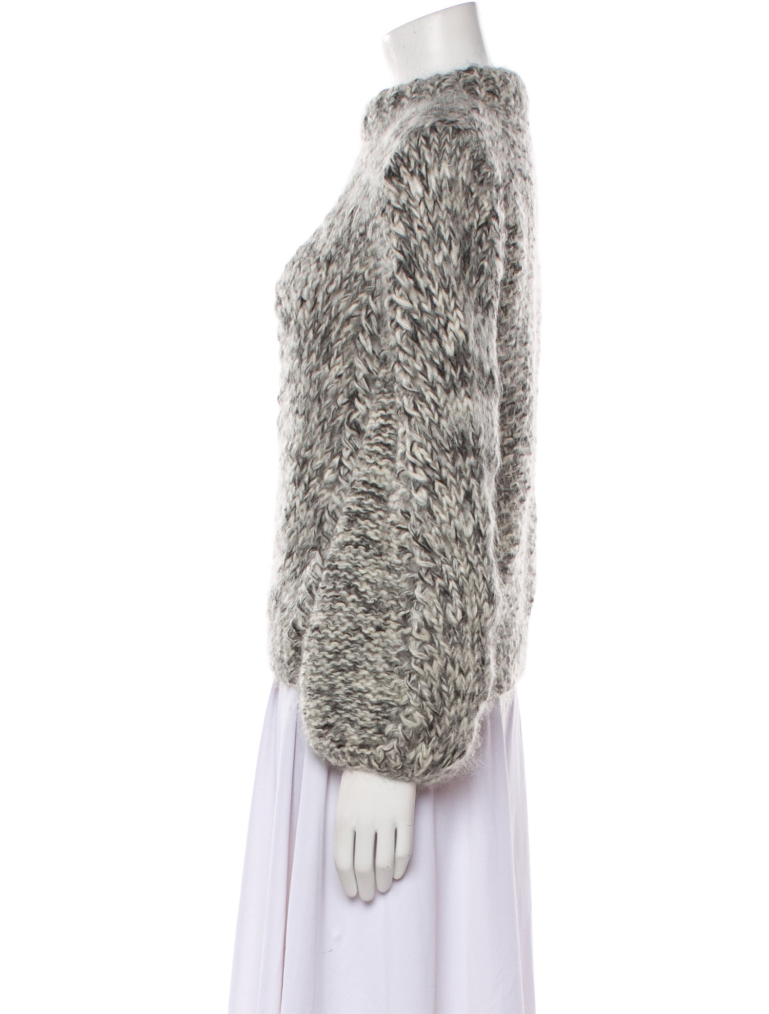 Ganni Wool Printed Sweater