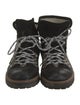 Ganni Leather Combat Boots