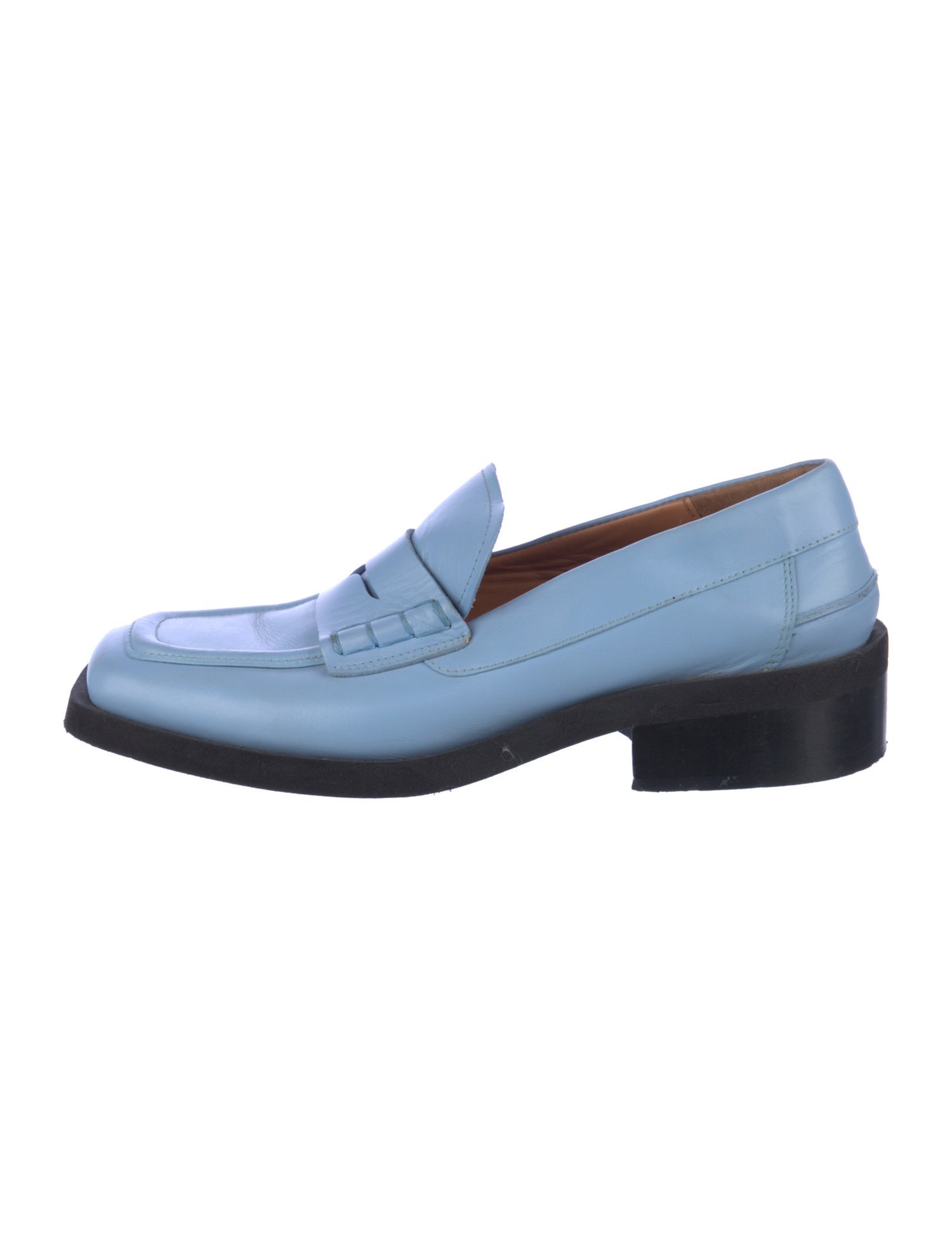 Ganni Leather Loafers