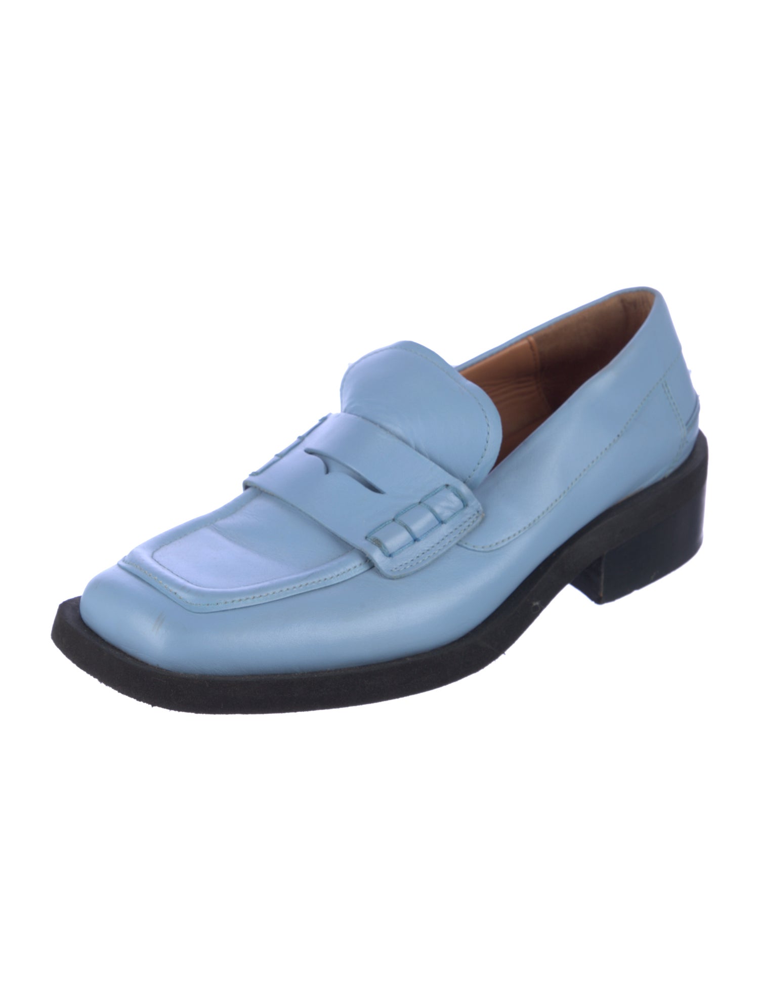Ganni Leather Loafers