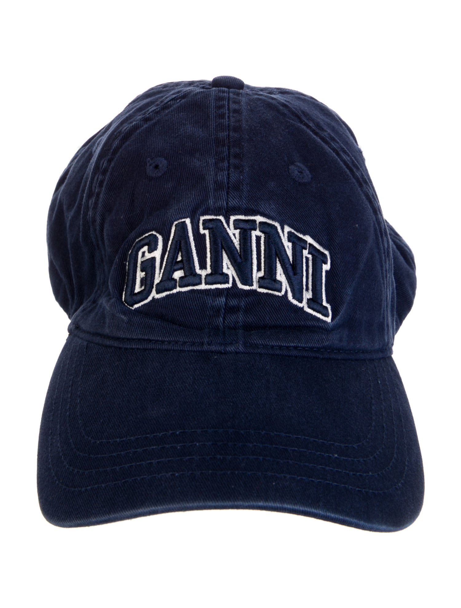 Ganni Logo Baseball Cap