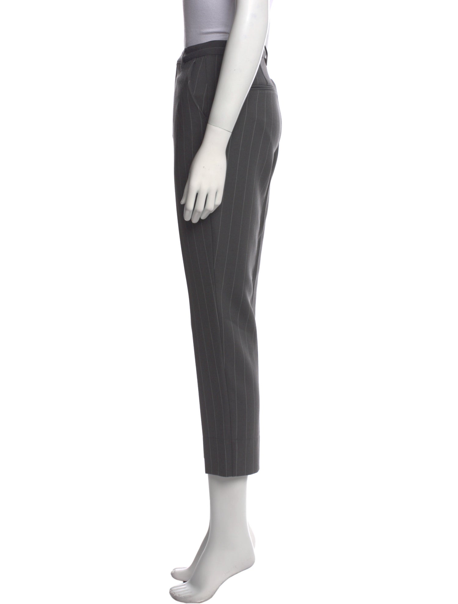 Ganni Striped Straight Leg Pants