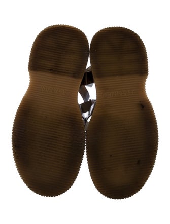 Ganni Leather Gladiator Sandals