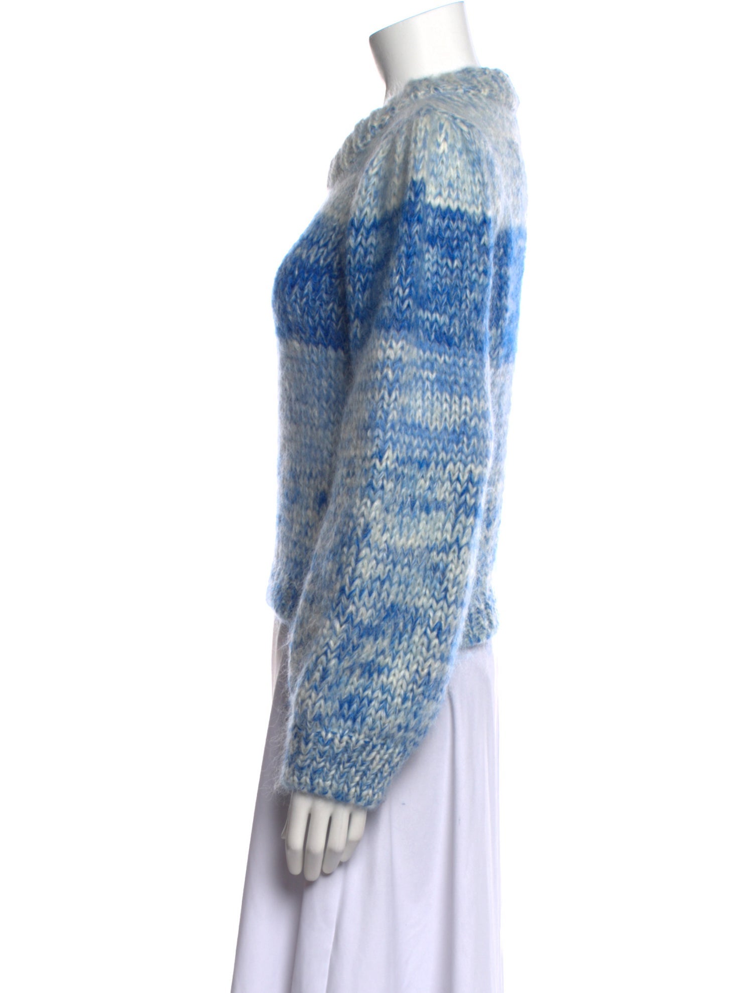 Ganni Wool Striped Sweater