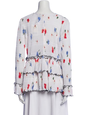 Ganni Printed Mini Dress