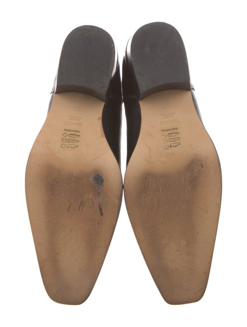Ganni Leather Western Boots