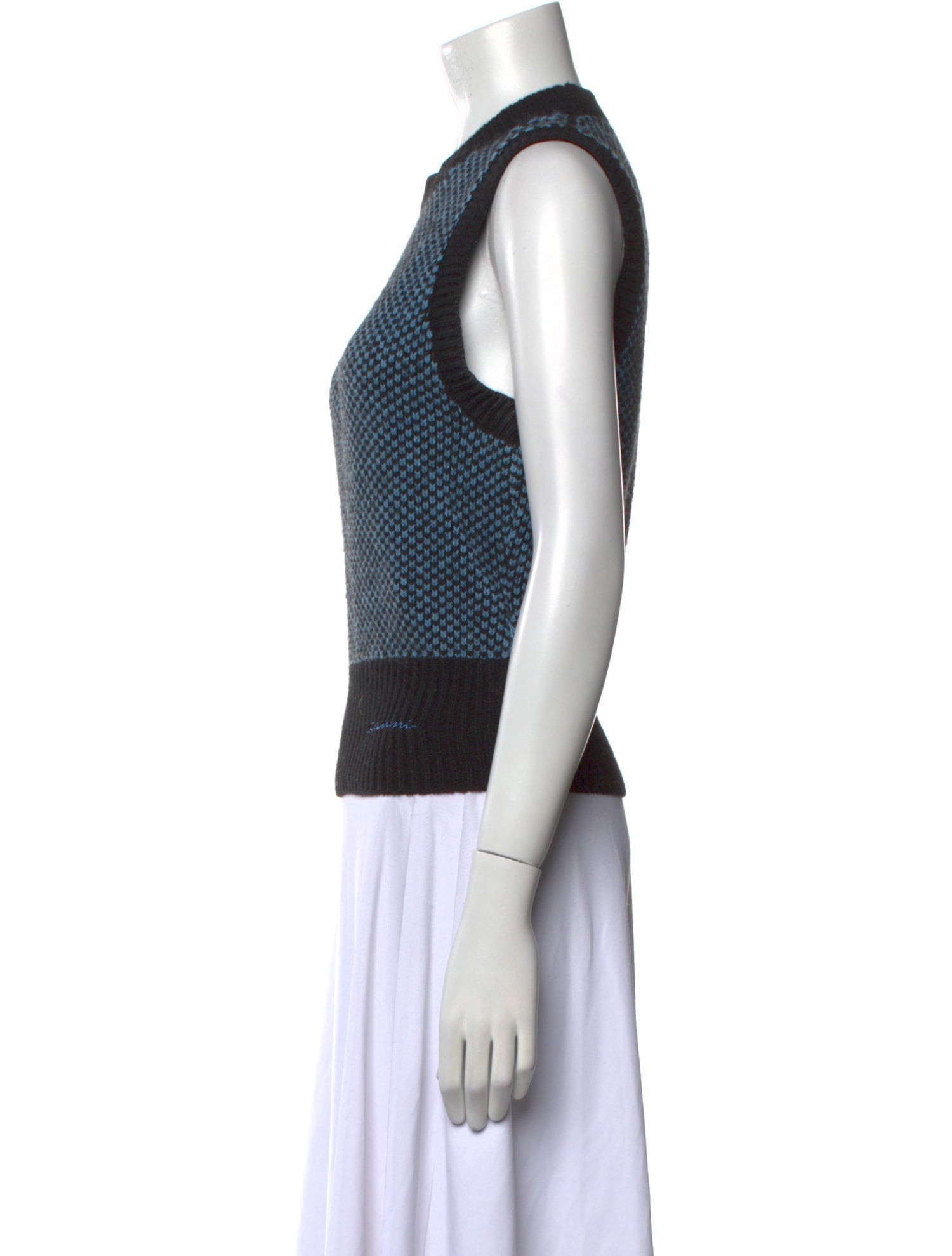 Ganni Wool Crew Neck Sweater