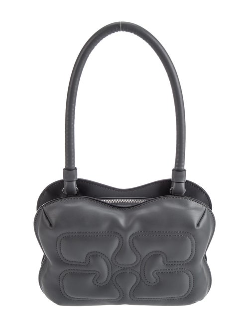 Ganni Leather Shoulder Bag