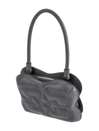 Ganni Leather Shoulder Bag