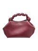 Ganni Leather Top Handle Bag