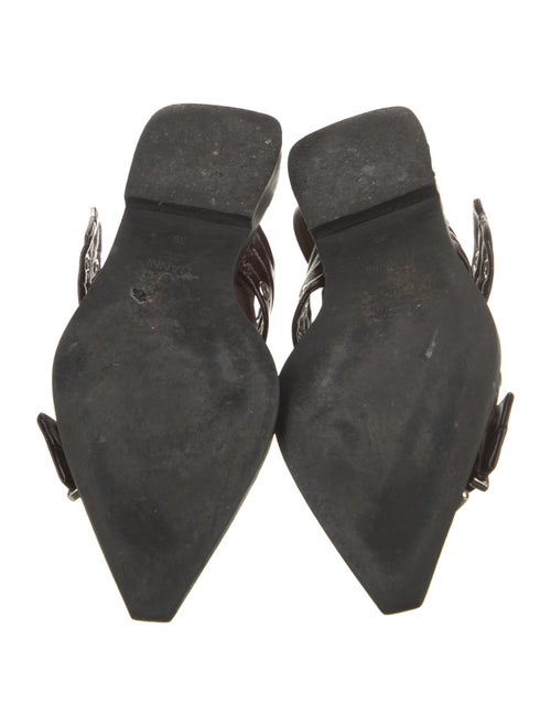 Ganni Patent Leather Mary Jane Flats