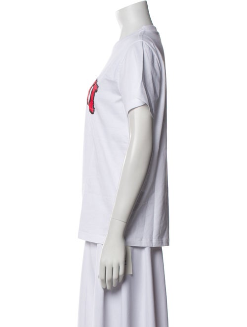 Ganni Graphic Print Crew Neck T-Shirt