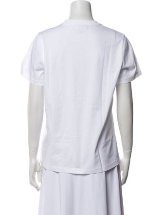 Ganni Graphic Print Crew Neck T-Shirt