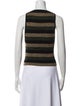 Ganni Merino Wool Striped Sweater