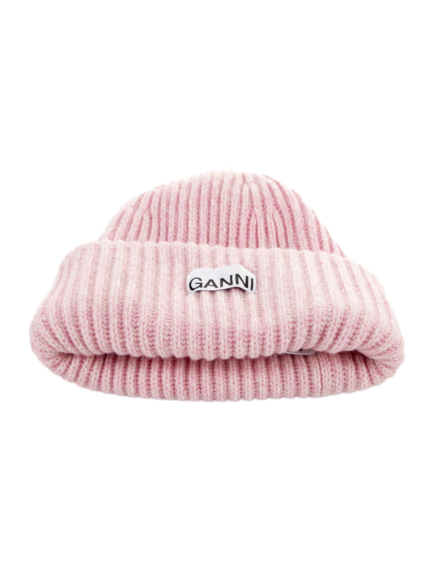 Ganni Wool Knit Beanie