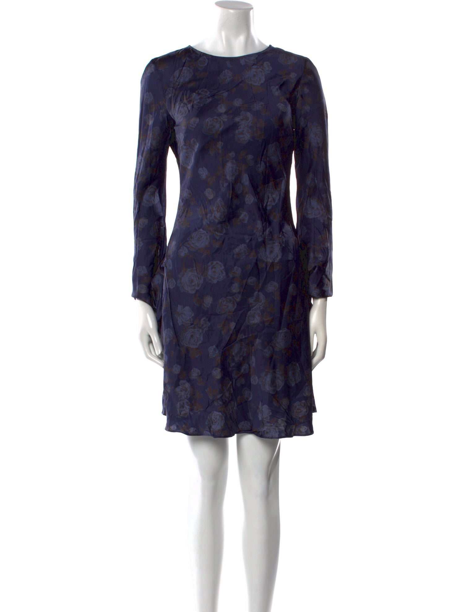 Ganni Floral Print Mini Dress