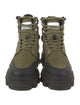 Ganni Nylon Combat Boots