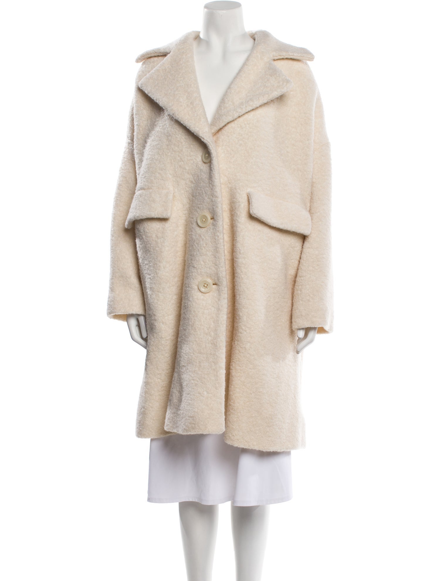 Ganni Faux Fur Coat