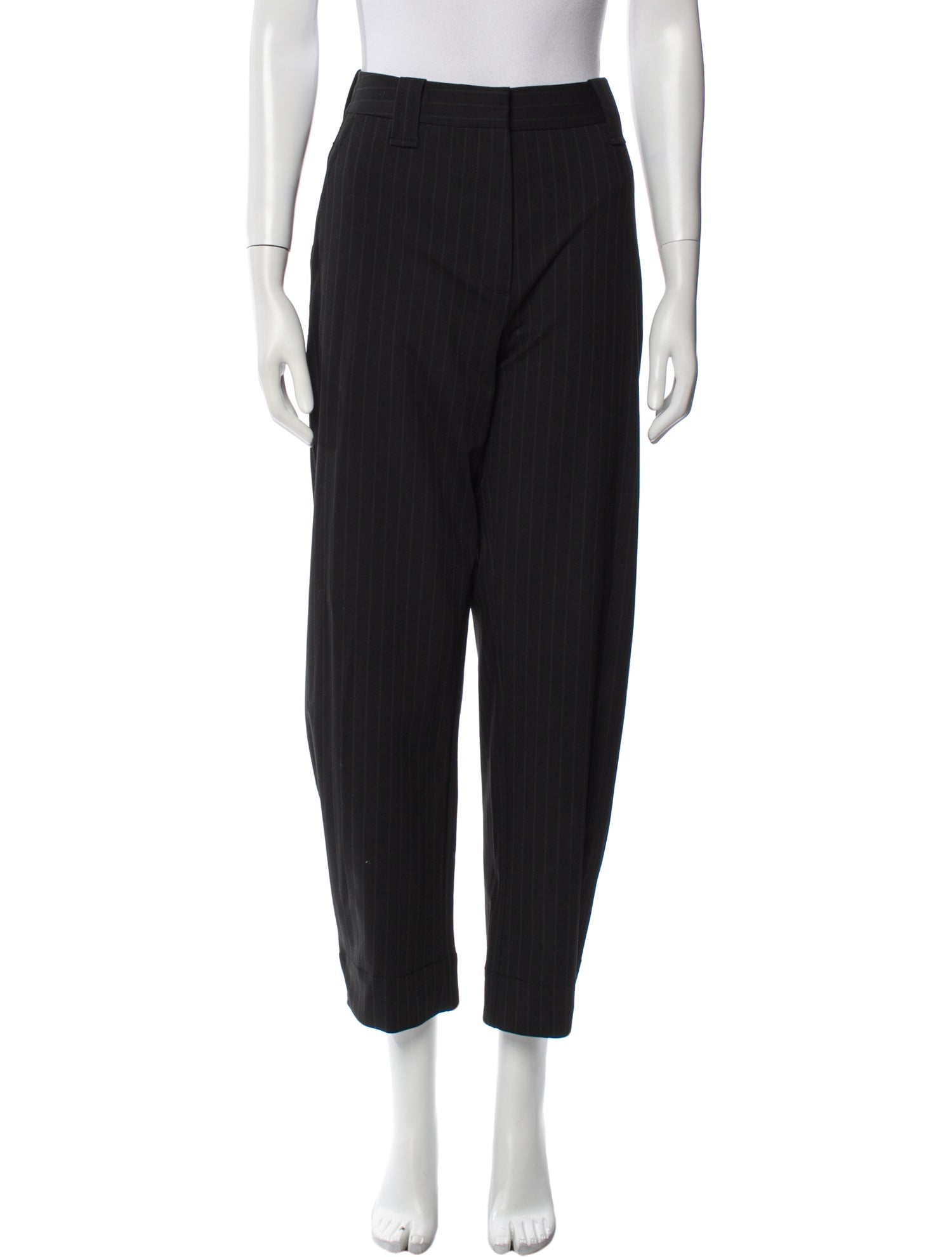 Ganni Striped Straight Leg Pants