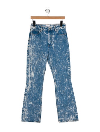 Ganni High-Rise Wide Leg Jeans