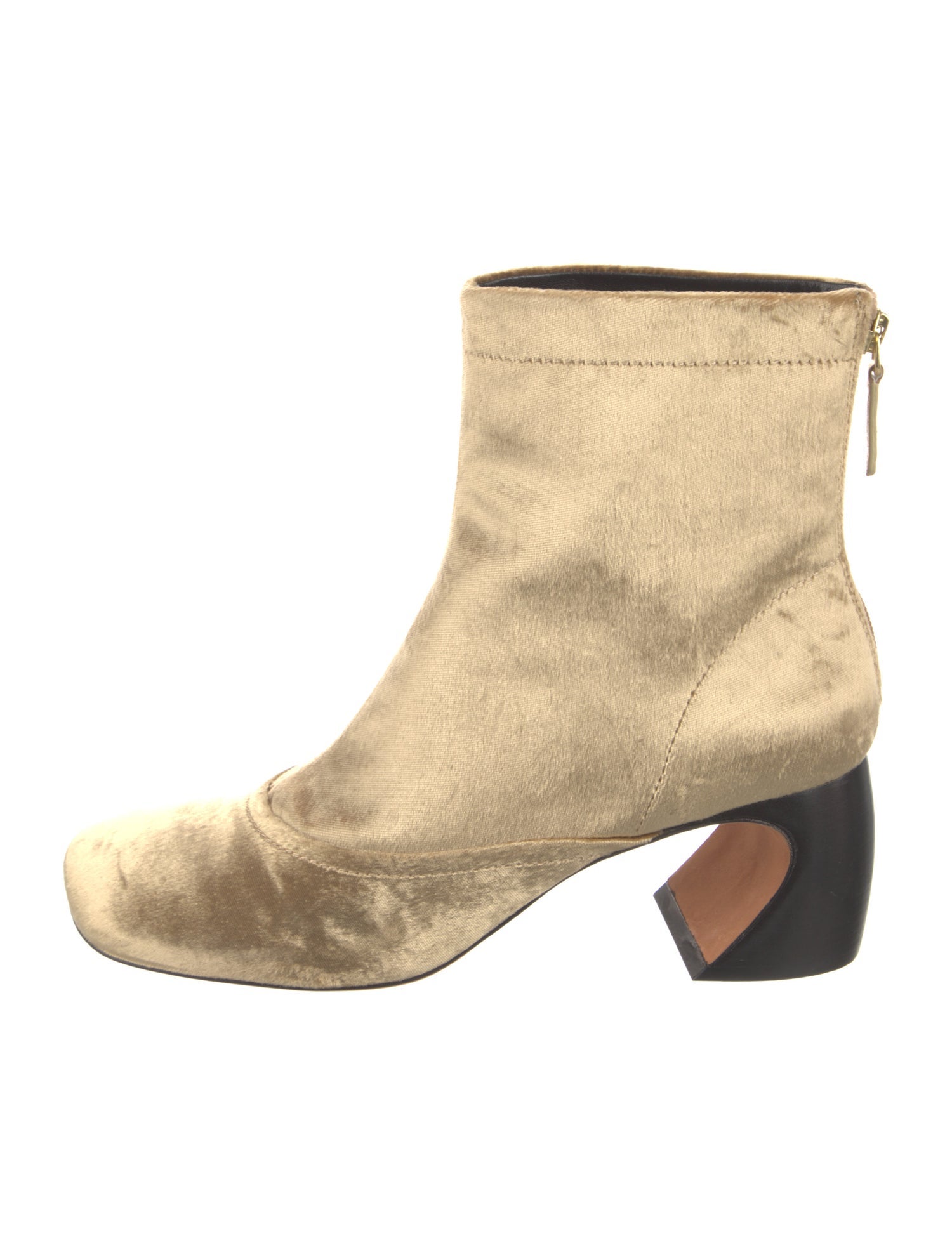 Ganni Velvet Boots
