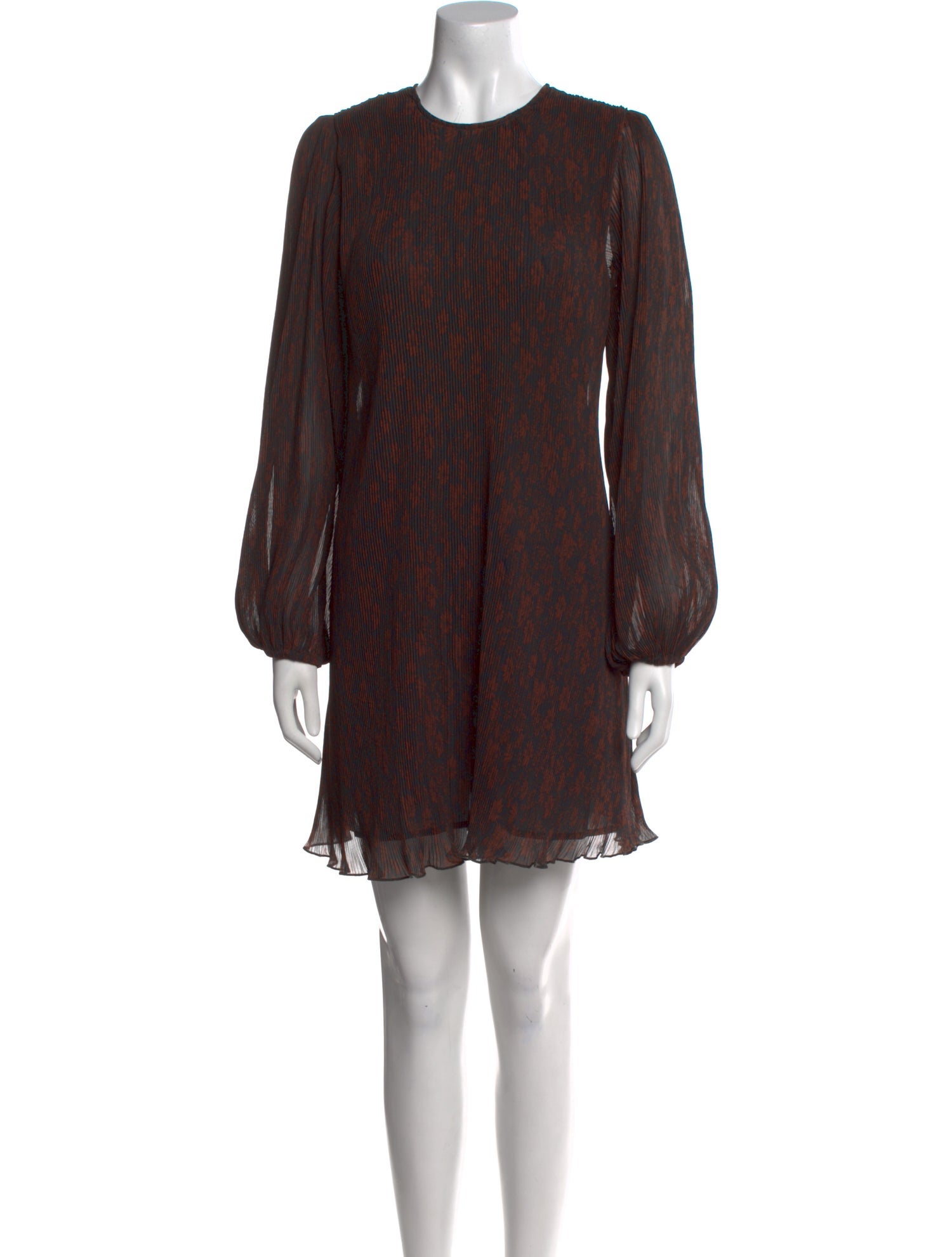 Ganni Printed Mini Dress w/ Tags