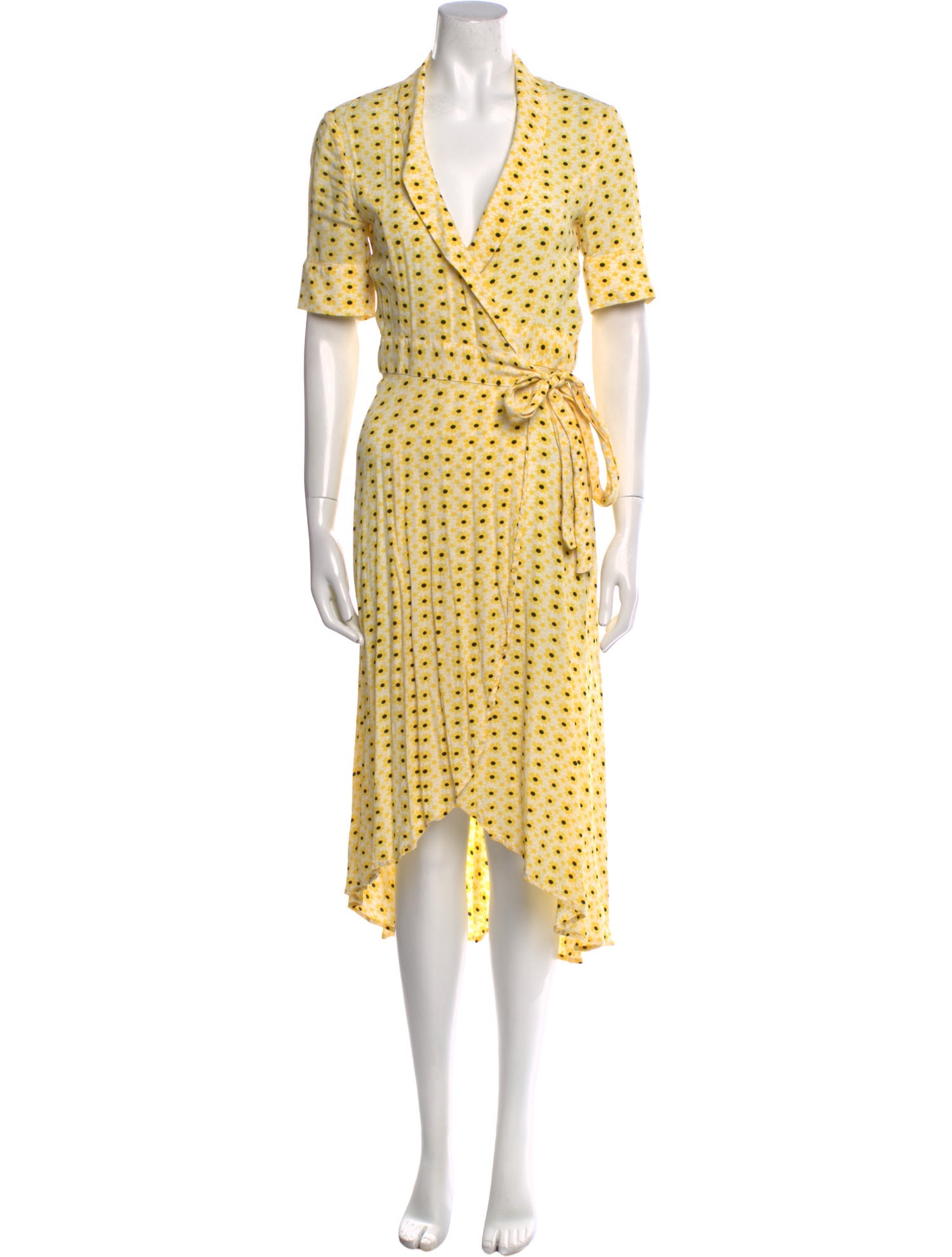 Ganni Printed Long Dress