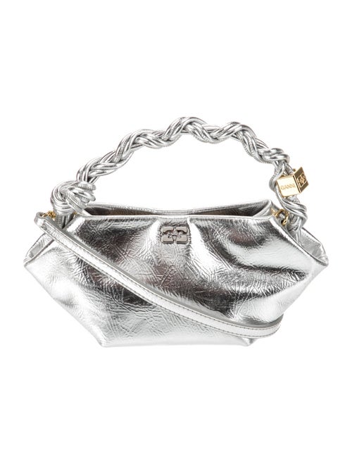 Ganni Leather Evening Bag
