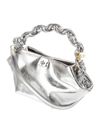 Ganni Leather Evening Bag