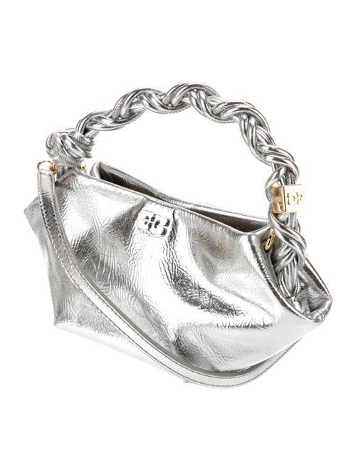 Ganni Leather Evening Bag