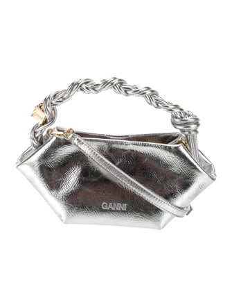 Ganni Leather Evening Bag