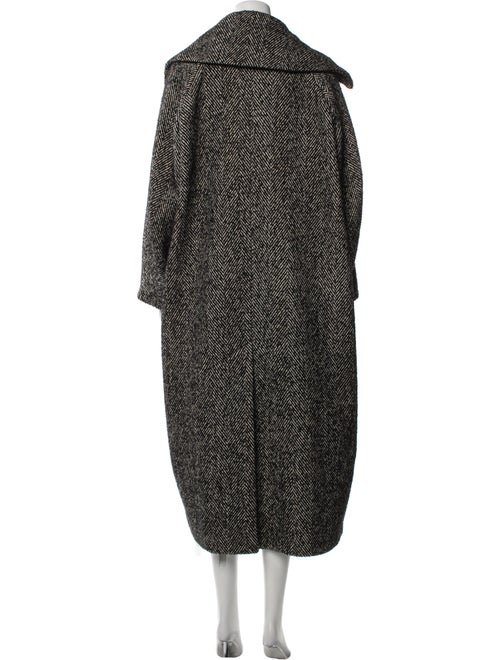 Ganni Wool Printed Coat