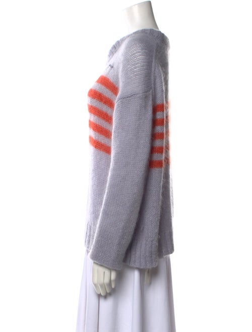 Ganni Mohair Striped Sweater