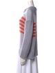 Ganni Mohair Striped Sweater