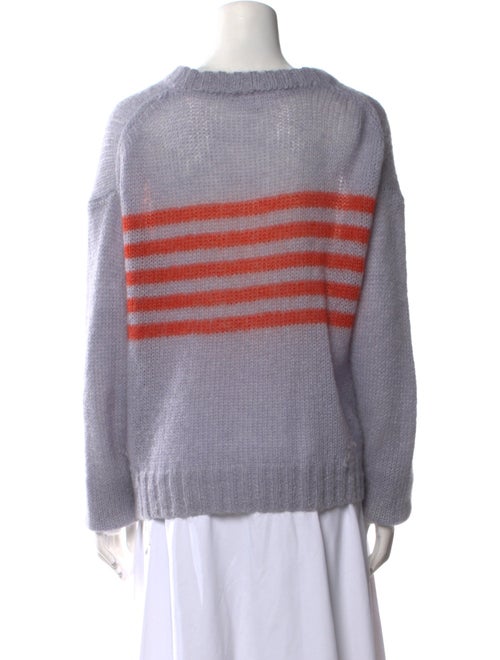 Ganni Mohair Striped Sweater