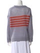 Ganni Mohair Striped Sweater